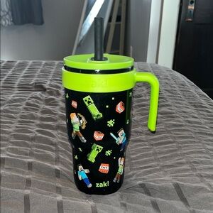 Zak! Kids Black and Green Tumbler